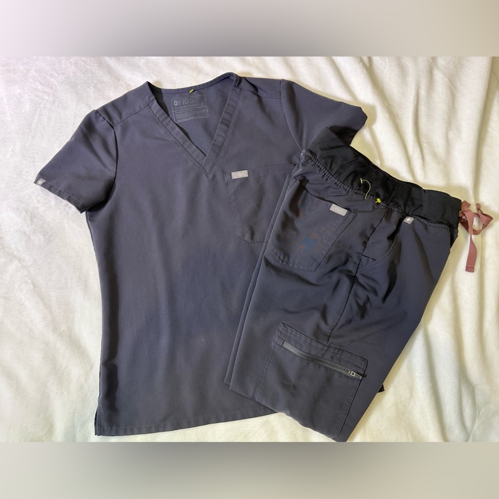 FIGS Men's Sweatpants & Joggers Set - Charcoal Gray